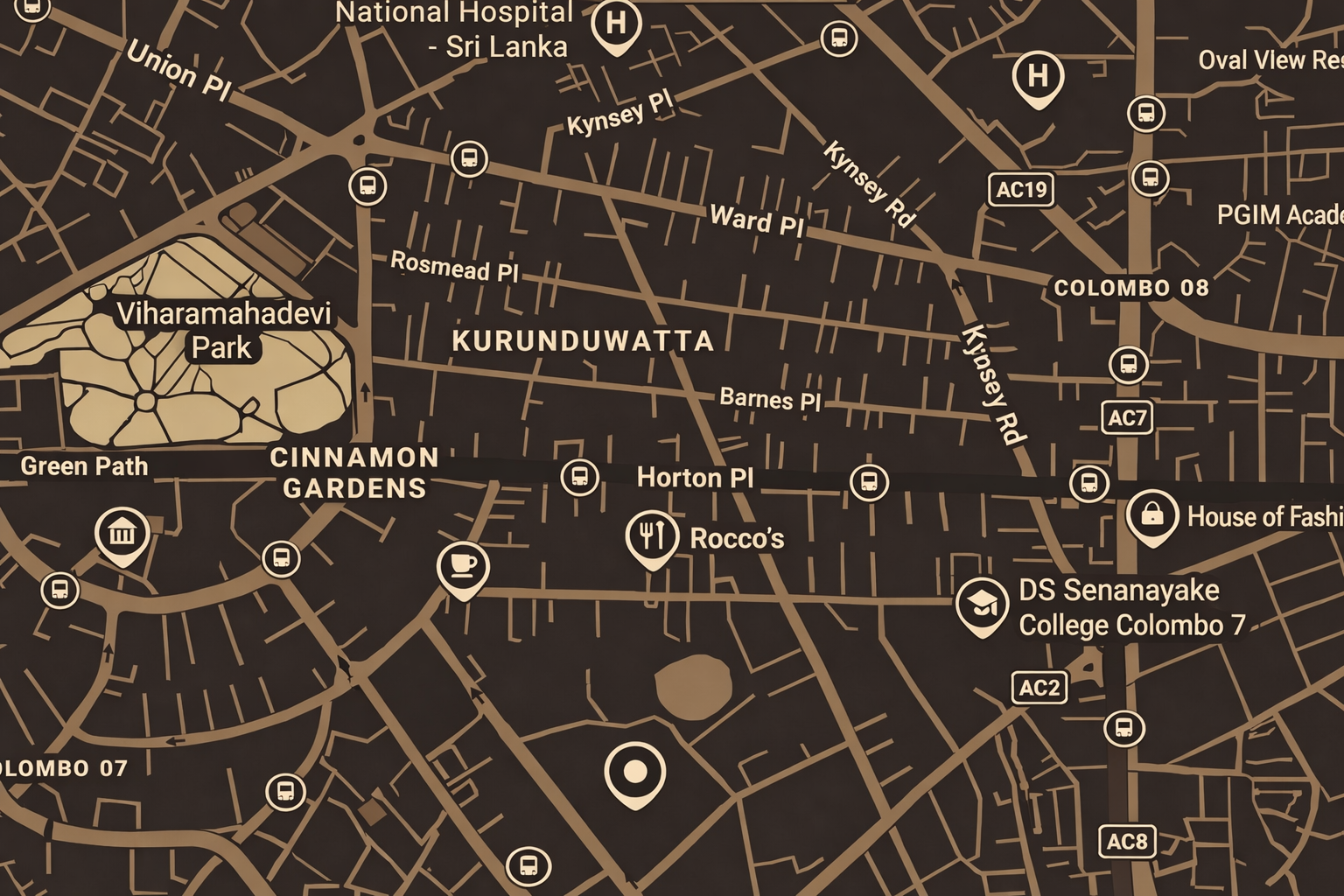 Colombo Map